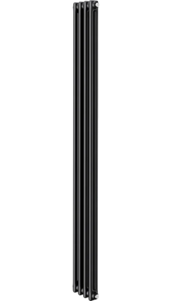 Радиатор стальной Royal Thermo Insignia C2180 4 секции, матовый черный