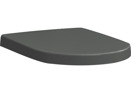 Крышка-сиденье ArtCeram File FLA002 grigio oliva, с микролифтом, петли хром