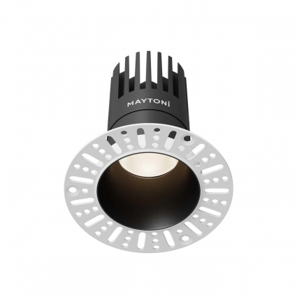 Встраиваемый светильник Maytoni Technical Dip DL122-15W-4K-TRS-B