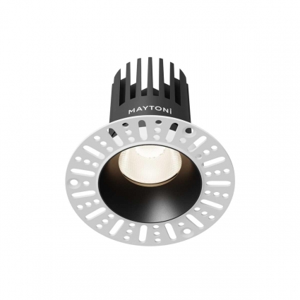 Встраиваемый светильник Maytoni Technical Dip DL121-15W-4K-TRS-B