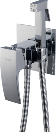 Гигиенический душ Gappo G07 G7207-1 С ВНУТРЕННЕЙ ЧАСТЬЮ, хром