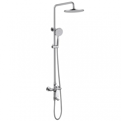 Душевая стойка Abber Weiss Insel AF8016N хром