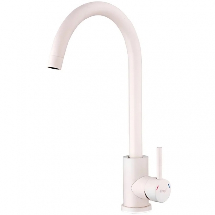 Смеситель для кухни Frap F40899-1 белый