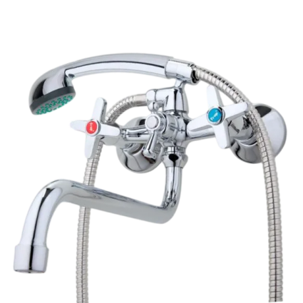 Смеситель с длинным изливом для ванны Frap H20 F2220 хром
