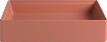 Раковина ArtCeram Scalino 55 rosso corallo