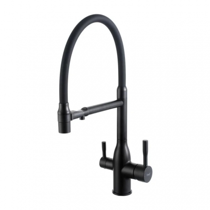 Смеситель для кухни Frap F4398-6 черный