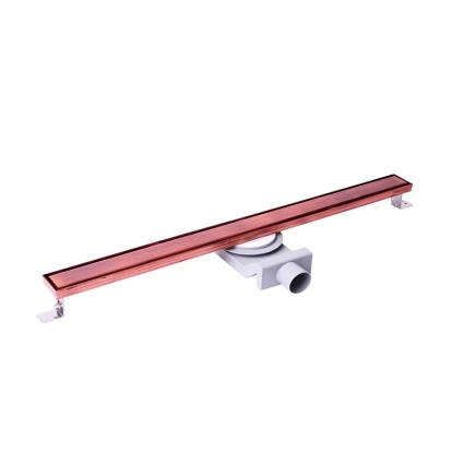 Душевой трап (лоток) Plumberia Selection PSL Linear 6x70 медь