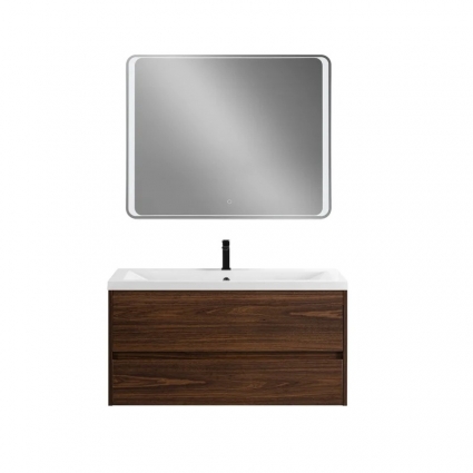 Мебель для ванной комнаты Art&Max Family-M 100 подвесная, bourbon oak