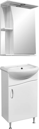 Мебель для ванной комнаты Stella Polar Волна 45