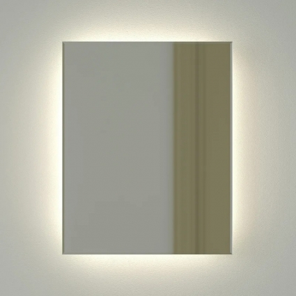 Зеркало Defesto Glow DF 2501 40х50 с LED-подсветкой, 4 500 K, без выключателя