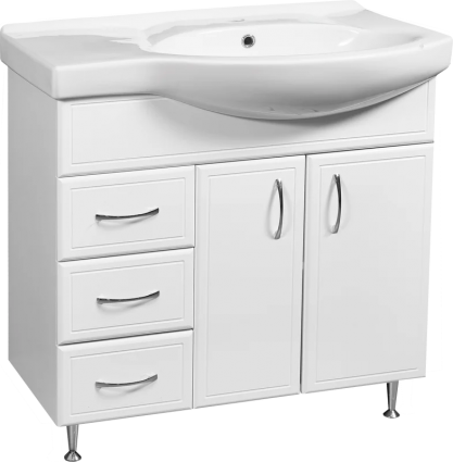 Тумба с раковиной Stella Polar Концепт 80 L