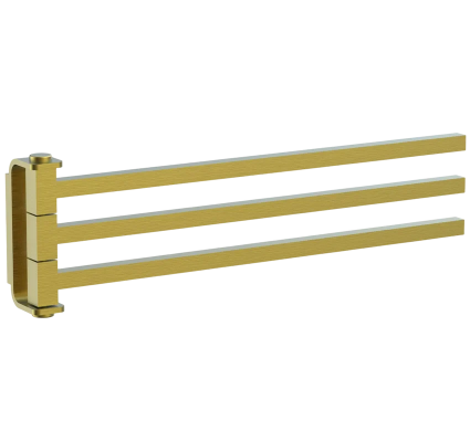 Полотенцедержатель Wonzon & Woghand Lotte WW-8341-BG брашированное золото