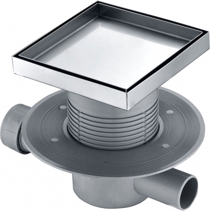 Душевой трап Zorg Sanitary T 150-B под плитку
