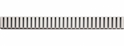 Решетка AlcaPlast Line 1050L глянцевая