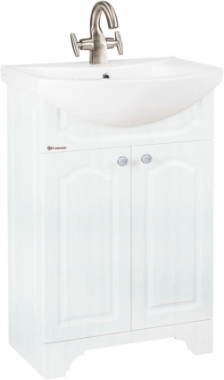 Тумба с раковиной Bellezza Камелия 55 белая