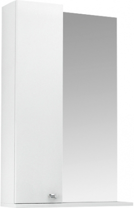 Зеркало-шкаф Triton Локо 50 L, белый