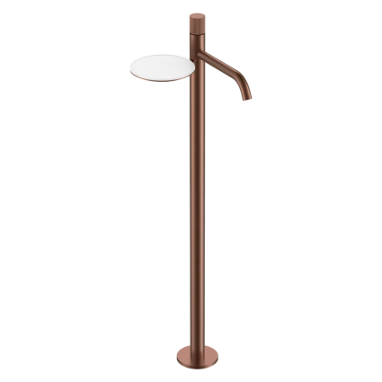 Напольный смеситель для раковины Boheme Stick 120-BRB.3 brushed bronze linea