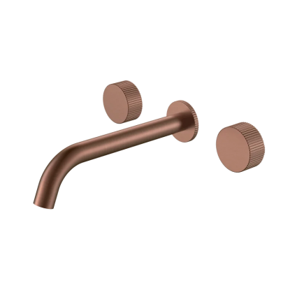 Смеситель для раковины Boheme Stick linea 152-2-BRB.3 С ВНУТРЕННЕЙ ЧАСТЬЮ, brushed bronze