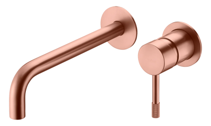 Смеситель для раковины Boheme Uno 465-CB С ВНУТРЕННЕЙ ЧАСТЬЮ copper brushed