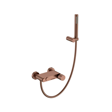 Смеситель для ванны с душем Boheme Stick 123-BRB brushed bronze