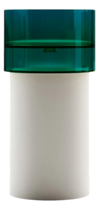 Раковина Abber Kristall AT2701White-Aquamarin-H белый, бирюзовый