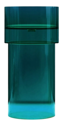 Раковина Abber Kristall AT2701Aquamarin-H бирюзовая