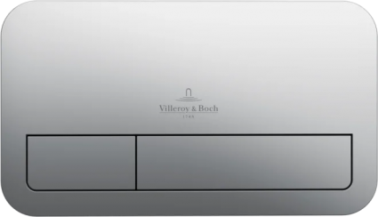 Кнопка смыва для унитаза Villeroy & Boch Viconnect 9224 9069 матовый хром