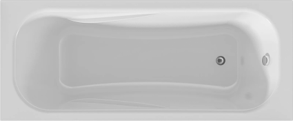 Акриловая ванна 1MarKa Classic У08969 без опоры 150x70 см, пристенная, белая