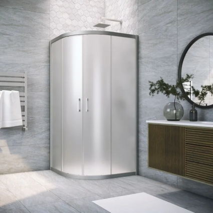 Душевой уголок Vegas Glass Zs Novo 110 07 10 110x110 см, профиль матовый хром