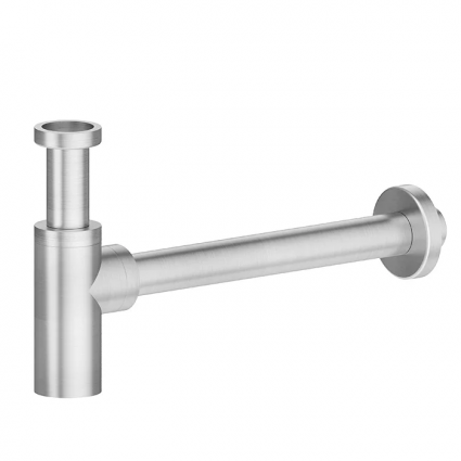 Сифон для раковины Newform X-Steel 316 244X.50.050 32 мм, бутылочный, inox, нержавеющая сталь