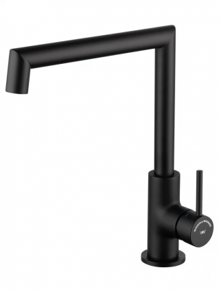 Смеситель для кухни Wonzon & Woghand WW-L1005-MB матовый черный
