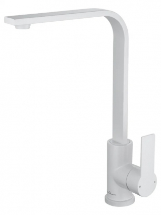 Смеситель для кухни Wonzon & Woghand WW-AE4550-MW матовый белый
