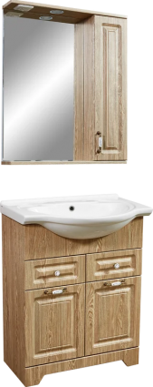 Мебель для ванной комнаты Stella Polar Кармела 65 карпатская ель