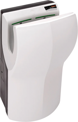 Сушилка для рук Mediclinics Dualflow Plus M24A с бесщеточным двигателем, белая