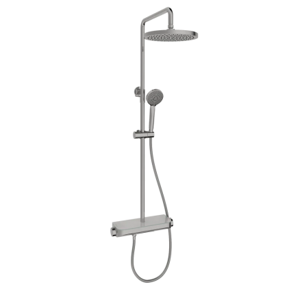 Душевая стойка Sancos Teo SC11002CH с термостатом, хром