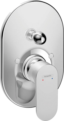 Встраиваемый смеситель для душа и ванны Hansgrohe Rebris S 72448000 С ВНУТРЕННЕЙ ЧАСТЬЮ, хром