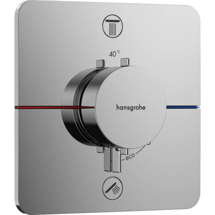 Термостатический смеситель встраиваемый Hansgrohe ShowerSelect Comfort Q 15583000 хром