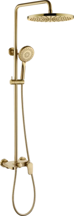 Душевая стойка Boheme Spectre 458-MG matt gold