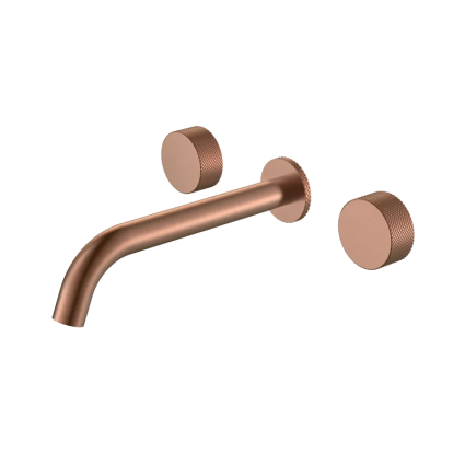 Смеситель для раковины Boheme Stick touch 152-2-CB.2 С ВНУТРЕННЕЙ ЧАСТЬЮ, copper brushed