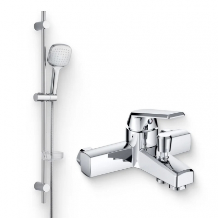 Душевой комплект Смеситель Orange One Life One Life P02-100cr + Гарнитур O-Shower O-Shower OS063