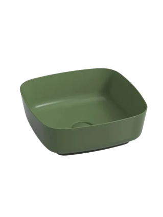 Накладная раковина ARROW AP41024B-OL 40, с донным клапаном, оливковая