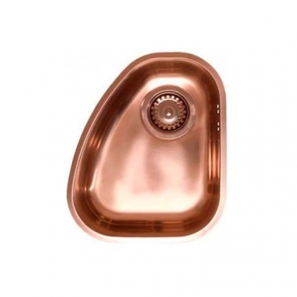 Мойка VARIANT 60 MONARCH COPPER 280X366 в компл. с выпуском без сифона ,