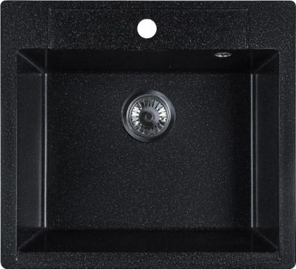 Мойка кухонная Reflexion Cubi RX1555CL уголь