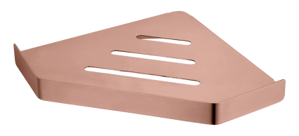 Полка Boheme New Venturo 10318-CB угловая, copper brushed