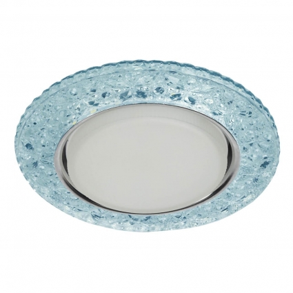Встраиваемый светильник ЭРА LED с подсветкой DK LD25 BL/WH Б0029637