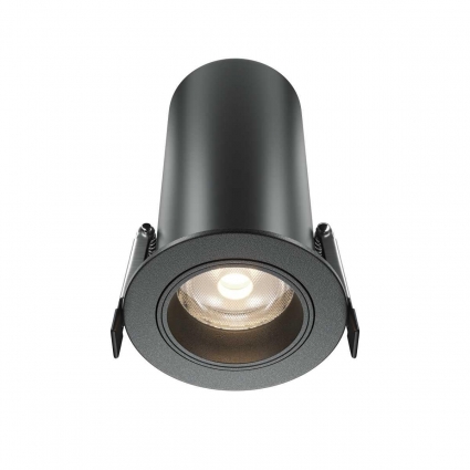 Встраиваемый светодиодный спот Maytoni Technical Focus Led DL125-L12-4K-B