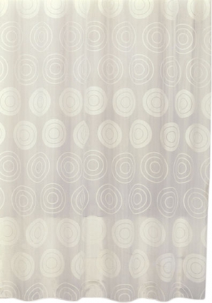 Штора для ванной Iddis Chequers White