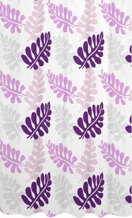Штора для ванной Iddis Fern Dance Violet
