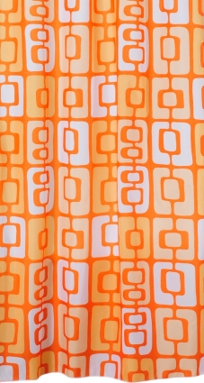 Штора для ванной Iddis Orange Toffee