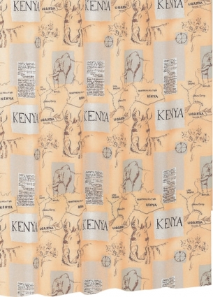 Штора для ванной Iddis Kenya